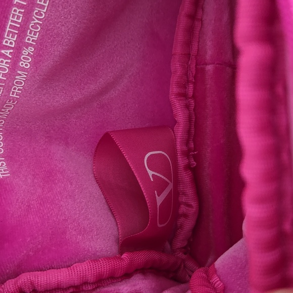 Brand New VALENTINO clutch wristlet mini bag VLOGO pouch bag pink - Picture 5 of 9